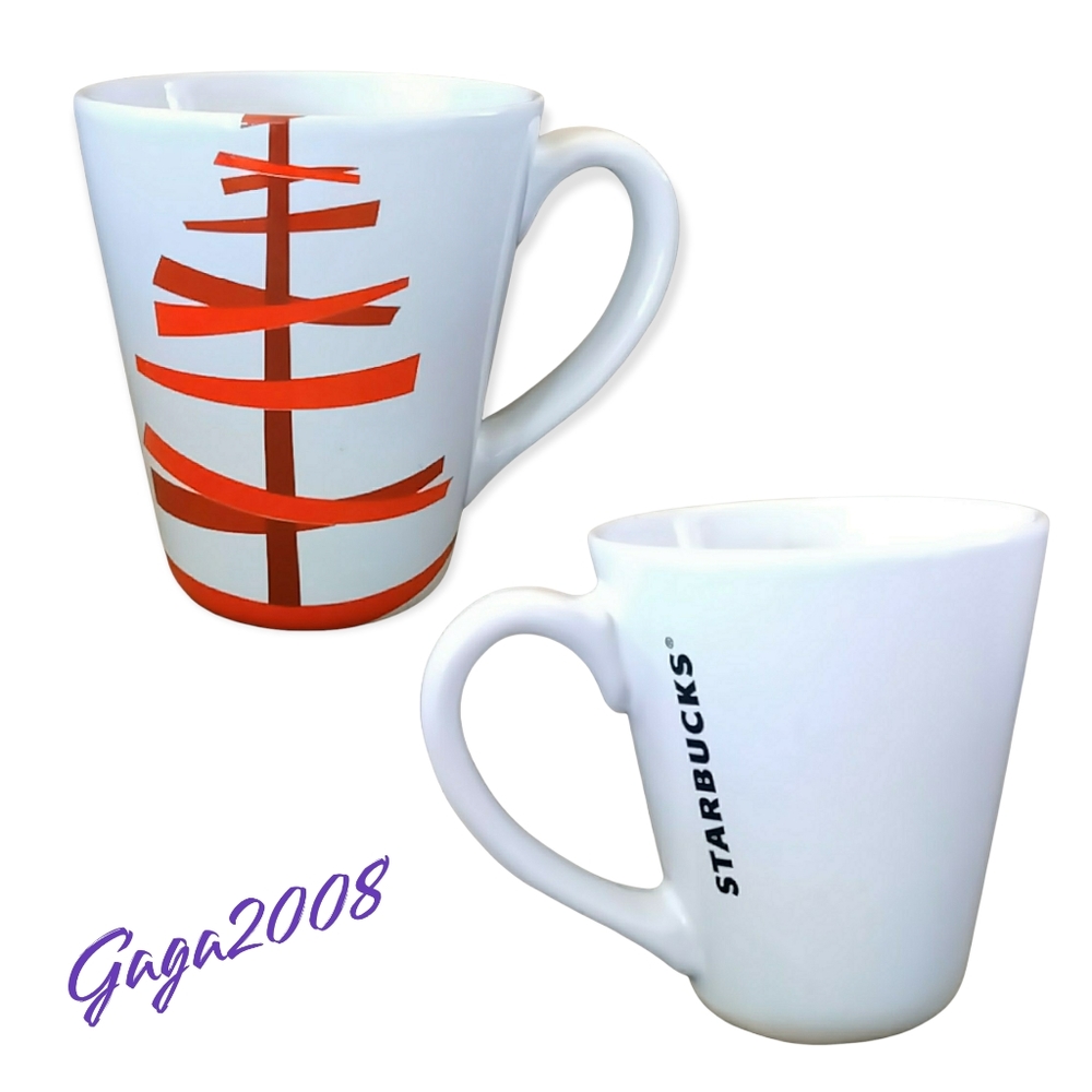 Starbucks Red Stick Tree Mug